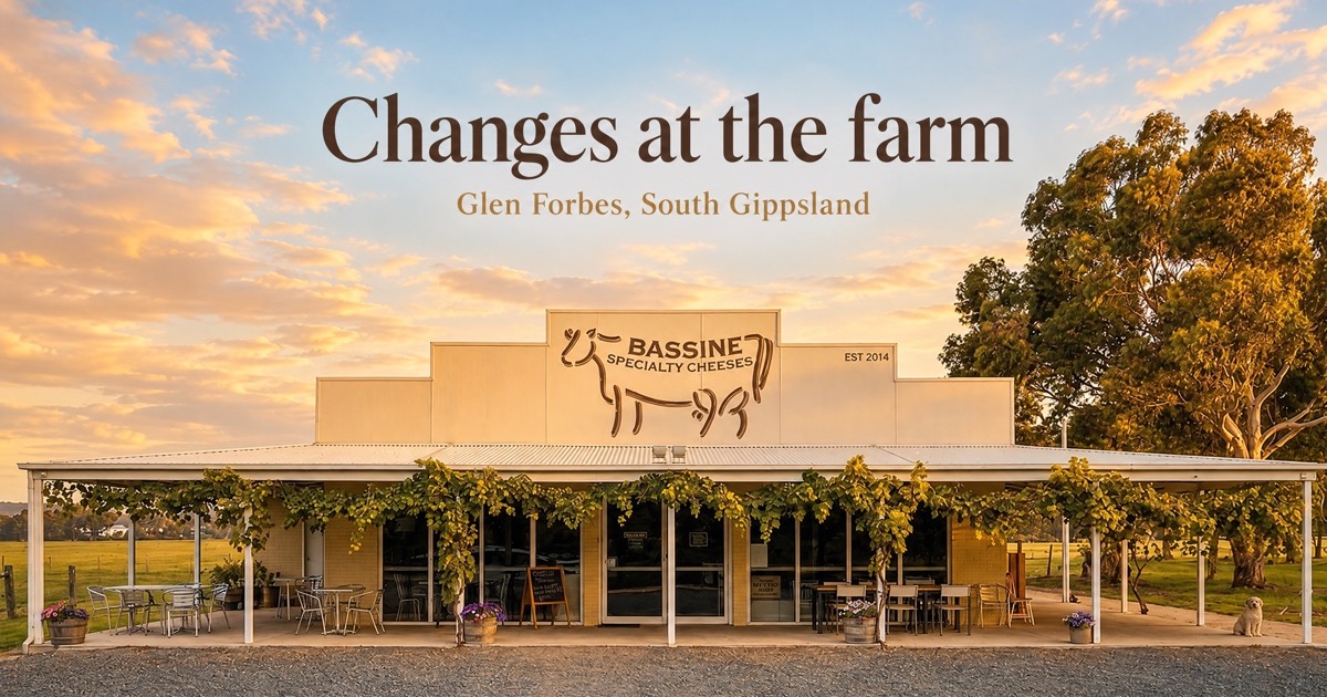 changes at the farm